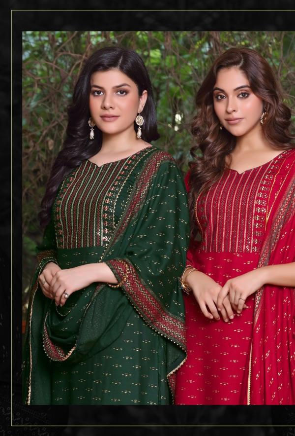 Rangmaya Muskan Rayon Designer Exclusive Readymade Suit